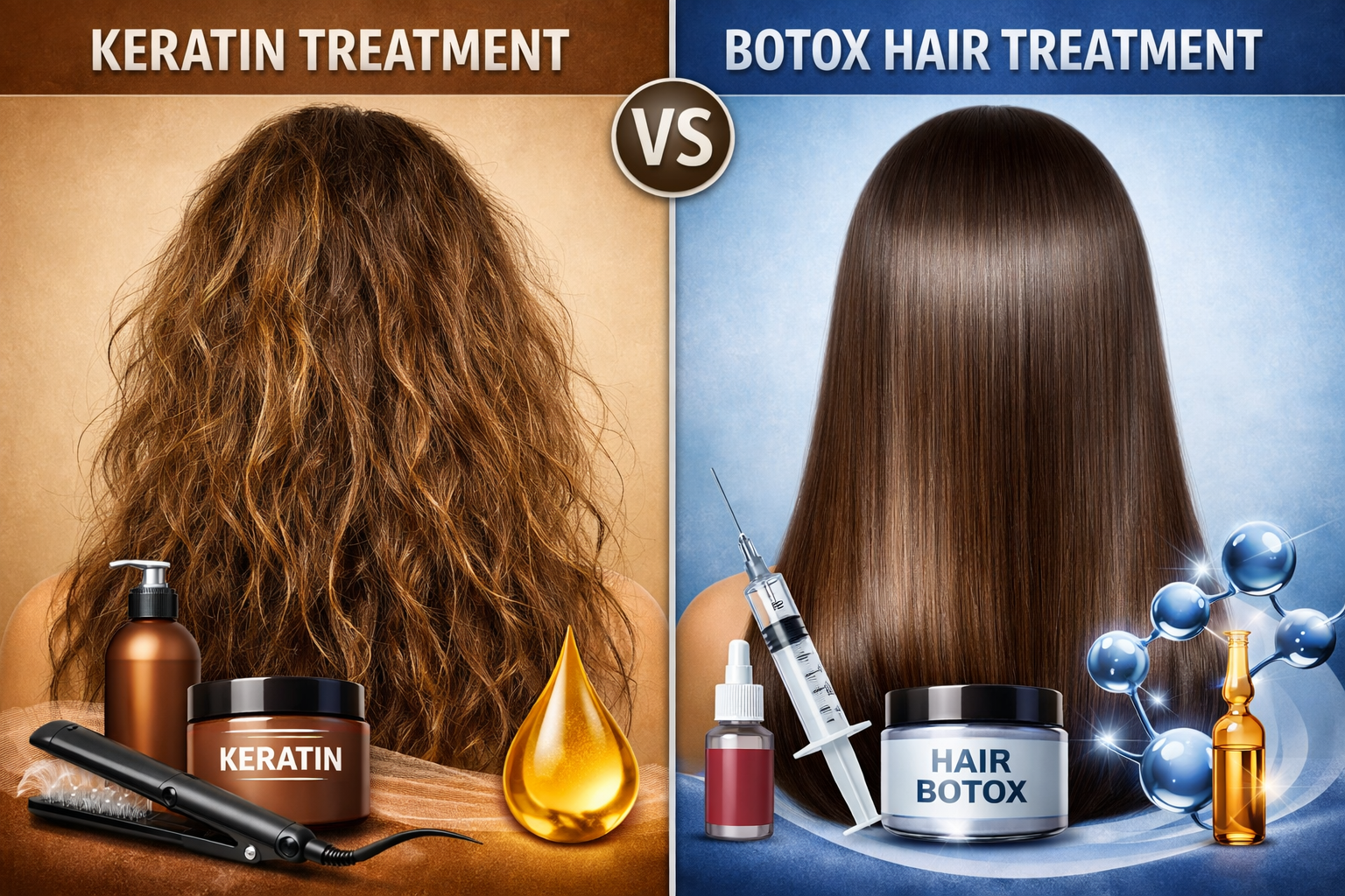 Keratin vs Botox Hair Treatment: Which Is Better for Your Hair Type in Dubai?