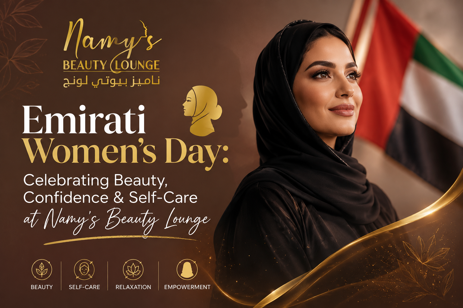 Emirati Women’s Day: Celebrating Beauty, Confidence & Self-Care at Namy’s Beauty Lounge